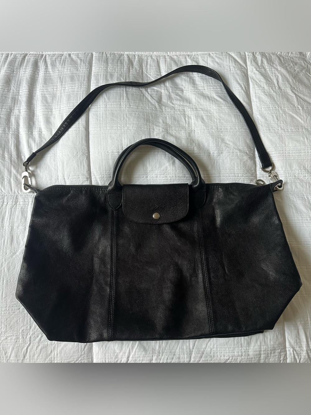 Longchamp Le Pliage Cuir bag